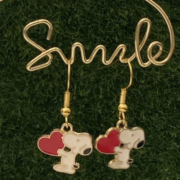 Snoopy Jewelry, Peanuts Earring, Snoopy Earring, Novelty Earring,… - Picture 6 of 6
